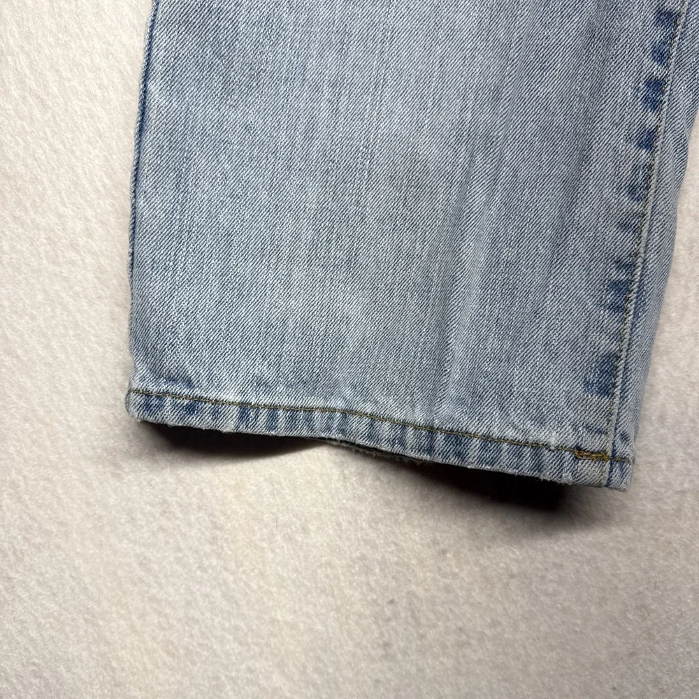 Polo Ralph Lauren Jeans Mens Straight Leg Light Wash Denim Jeans 34x32